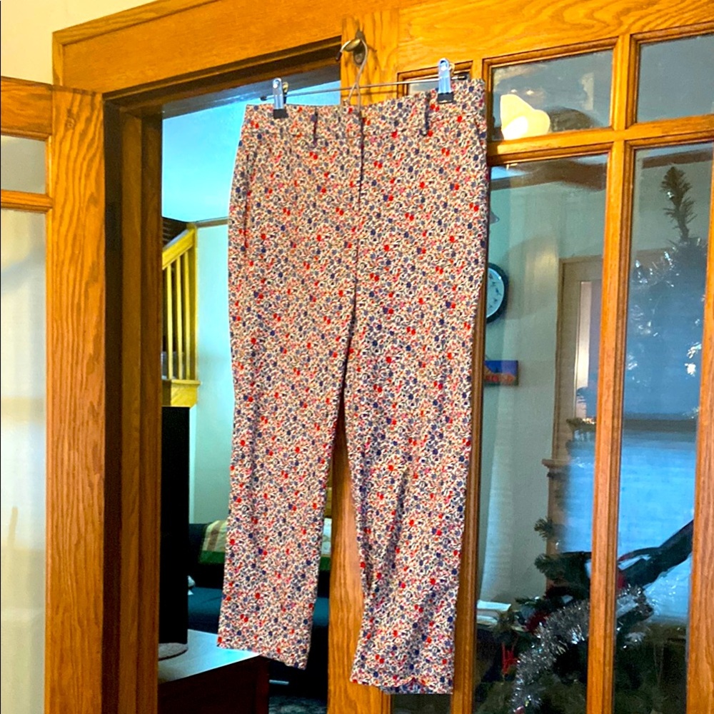 Floral Print Pants